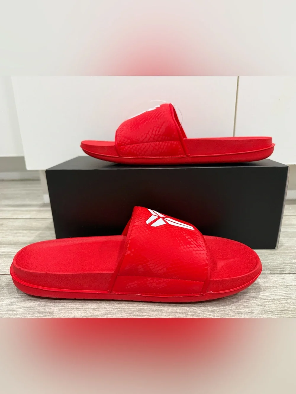 Men's Nike Kobe Bryant Offcourt Slide University Red IF2870-600 White Slides 13